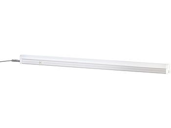 Luminea LED-Unterbauleuchte T5 60 cm mit Verb.-St. & -Kabel, 4er-Set