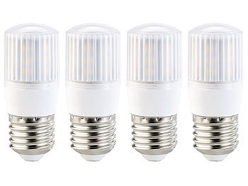 Luminea High-Power LED-Kolben, E27, 3,5W, 360°, 350lm, tageslichtweiß, 4er-Set