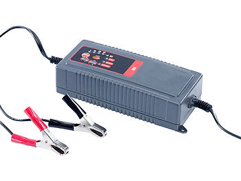 PEARL Kfz-Batterie-Ladegerät, 7 A, 12 V/24 V