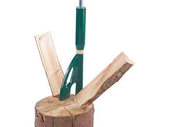 Handspalter: AGT Manueller Hand-Holzspalter für weiches Holz mit bis zu 30 cm Länge