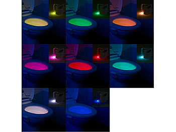 LED-Licht für Toilettensitz mit Bewegungssensor