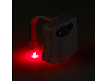 Nachtlicht Bewegung Toilettendeckel Motion Bathroom Motionsensor Sensor Lichtfarbe