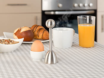 Küchenwerkzeuge Eiersollbruchstellen Kochen Eierkocher Eierknacker Eierstecher Retro