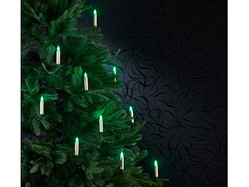 Weihnachtsbaumbeleuchtung ohne Kabel
