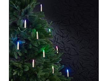 Kabellose RGB LED Weihnachtsbaumkerzen