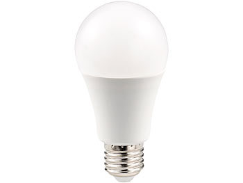 Luminea Lichtstarke LED-Lampe E27, 10 W, 810 lm, A+, tageslichtweiß 5400 K