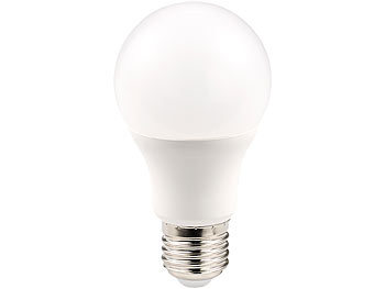 Luminea Leuchtstarke LED-Lampe E27, 6,5 W, A+, tageslichtweiß, 4er-Set