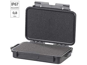 Wasserdichte Box: Xcase Staub- und wasserdichter Mini-Koffer, 215 x 133 x 52 mm, IP67