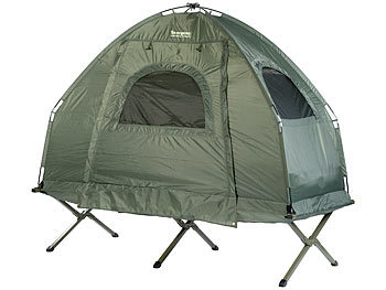 Zelt mit integriertem Feldbett