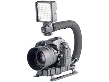Somikon Schwebestativ für professionelle Kamera-Aufnahmen