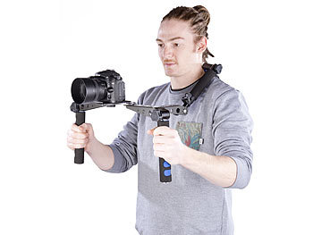 Somikon Profi-Schulterstativ für DSLR-Video & Camcorder