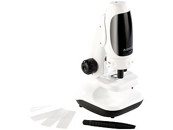 Somikon Digitales 3in1-Mikroskop DM-300, 1,3 MP, 400X, USB (refurbished)