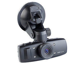 Somikon DVR Full-HD-Dashcam MDV-2290.FHD mit GPS, G-Sensor, H.264, LCD