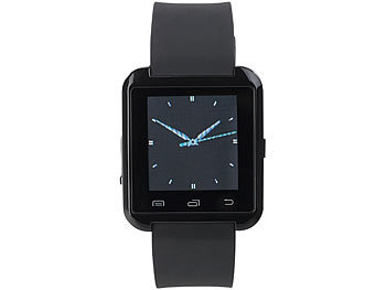 Callstel Freisprech-Smartwatch SW-100.tch mit Bluetooth 3.0 + EDR