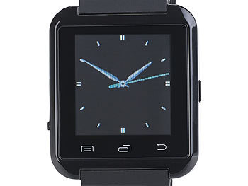 Callstel Freisprech-Smartwatch SW-100.tch mit Bluetooth 3.0 + EDR
