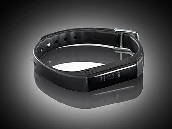newgen medicals Ultradünnes BT-4.0-Fitness-Armband, IP44, OLED (Versandrückläufer)