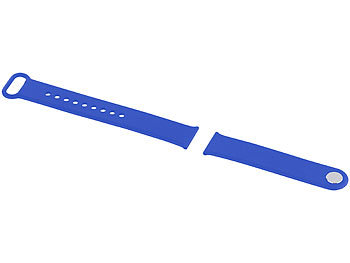 simvalley Mobile Wechsel-Armband für Smartwatch SW-200.hr, blau
