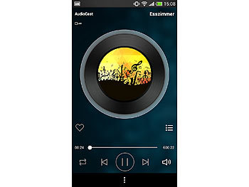 auvisio Premium Audio-Streaming-Empfänger, S/PDIF & AirPlay, Multiroom-fähig
