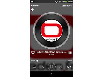 auvisio WLAN-Audio-Streaming-Empfänger SMR-20, USB & AirPlay, Multiroom-fähig
