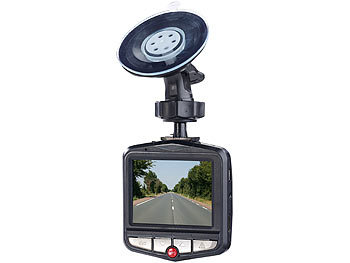 NavGear HD-Dashcam mit G-Sensor, Bewegungserkennung, 140° (Versandrückläufer)