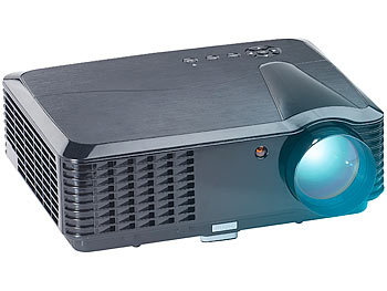 SceneLights LED-LCD-Beamer mit Media-Player,1280 x 800 (HD) (Versandrückläufer)