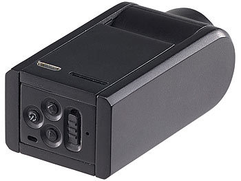 Somikon Mini-HD-Überwachungskamera, IR-Nachtsicht, PIR-Sensor, 1 Jahr Stand-by