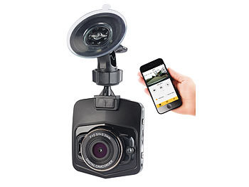NavGear 4K-Dashcam mit G-Sensor, WLAN, Bewegungserk. (Versandrückläufer)