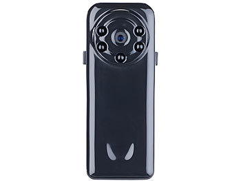 Somikon Mini-Überwachungs-Cam Raptor-720.ir mit HD-Video & Infrarot-Nachtsicht