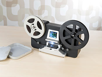Somikon HD-XL-Film-Scanner & -Digitalisierer für Super 8 und 8mm (refurbished)