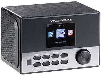 VR-Radio WLAN-Stereo-Internetradio, DAB+, Wecker, USB, 20 W (Versandrückläufer)