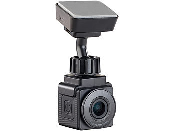NavGear WiFi-Mini-Dashcam mit Full HD (1080p), G-Sensor, 155°-Weitwinkel, App