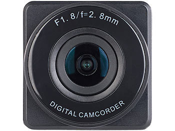 NavGear WiFi-Mini-Dashcam, Full HD 1080p, G-Sensor, GPS, 155°-Weitwinkel, App