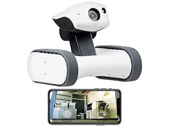 7links Home-Security-Rover m. HD-Video, IR-Nachtsicht, weltweit fernsteuerbar