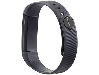 newgen medicals Fitness-Armband mit Schlaferkennung, Nachrichten, Bluetooth 4.0, IP67