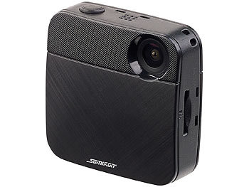 Somikon Mini-HD-Body-Cam mit WLAN & Livestream-Funktion für YouTube & Facebook