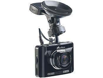 NavGear Full-HD-Dashcam mit autom. Nachtsicht-Modus, G-Sensor & GPS-Empfänger