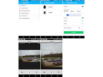 Kabellose Überwachungskamera mit App