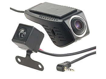 NavGear Unauffällige Full-HD-Dashcam, Versandrückläufer
