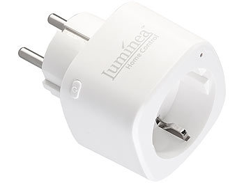 Luminea Home Control Smarte Steuerung für Abluft, Heizung, Licht, WLAN-Sensor & -Steckdose