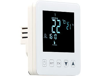 Programmierbares Thermostat für Fußbodenheizungen