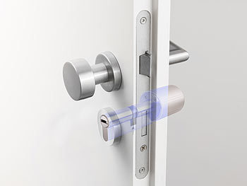VisorTech Elektronischer Tür-Schließzylinder mit 5 Schlüssel, für ZigBee-Gateway
