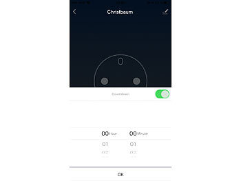 Luminea Home Control WLAN-Unterputz-Steckdose mit App, für Siri, Versandrückläufer