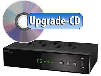 Kabel Receiver: auvisio Upgrade-CD für Aufnahmefunktion bei 3in1-Digital-Receiver DCR-200