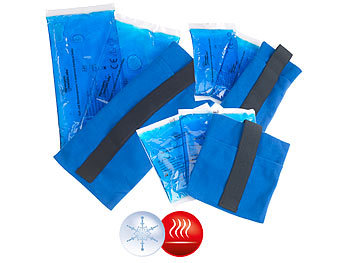 Coolpack: newgen medicals 9-tlg. Set Kalt- und Warmkompressen, 3 Größen, je 2 Stück, 3 Bezüge
