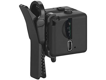 Somikon HD-Micro-Videokamera & Webcam, HD 720p, mit Bewegungserkennung & Akku