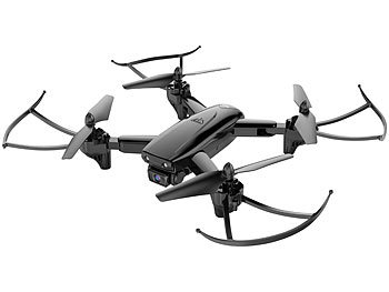 Faltbarer WiFi Quadrocopter mit HD Kameras