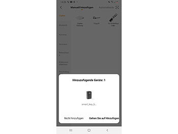 Xcase Mini-Schlüssel-Safe mit App und WLAN-Gateway mit Bluetooth-Mesh, IP54