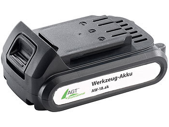 AGT Professional Akku-LED-Baulampe-Set, Li-Ion-Akku,Schnell-Ladegerät