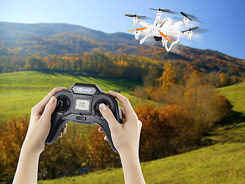 Video Drone: Simulus Kompakter Profi-Hexacopter GH-6.cam, HD-Kamera (Versandrückläufer)