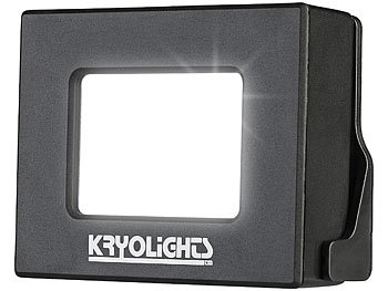 KryoLights 2in1-LED-Fluter und Powerbank, Solar-Panel, 10-Watt-COB-LED, 400 Lumen